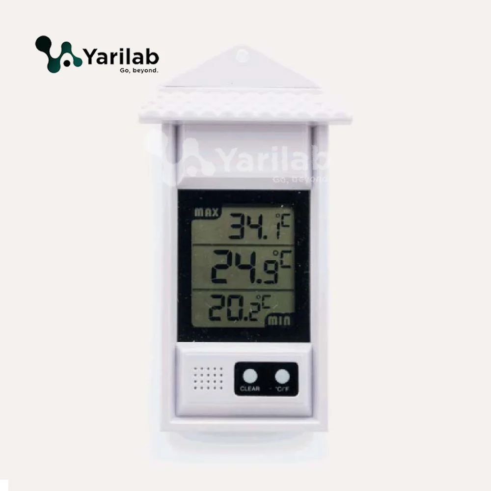 Thermomètre digital pour laboratoire (Min/Max) Isolab®