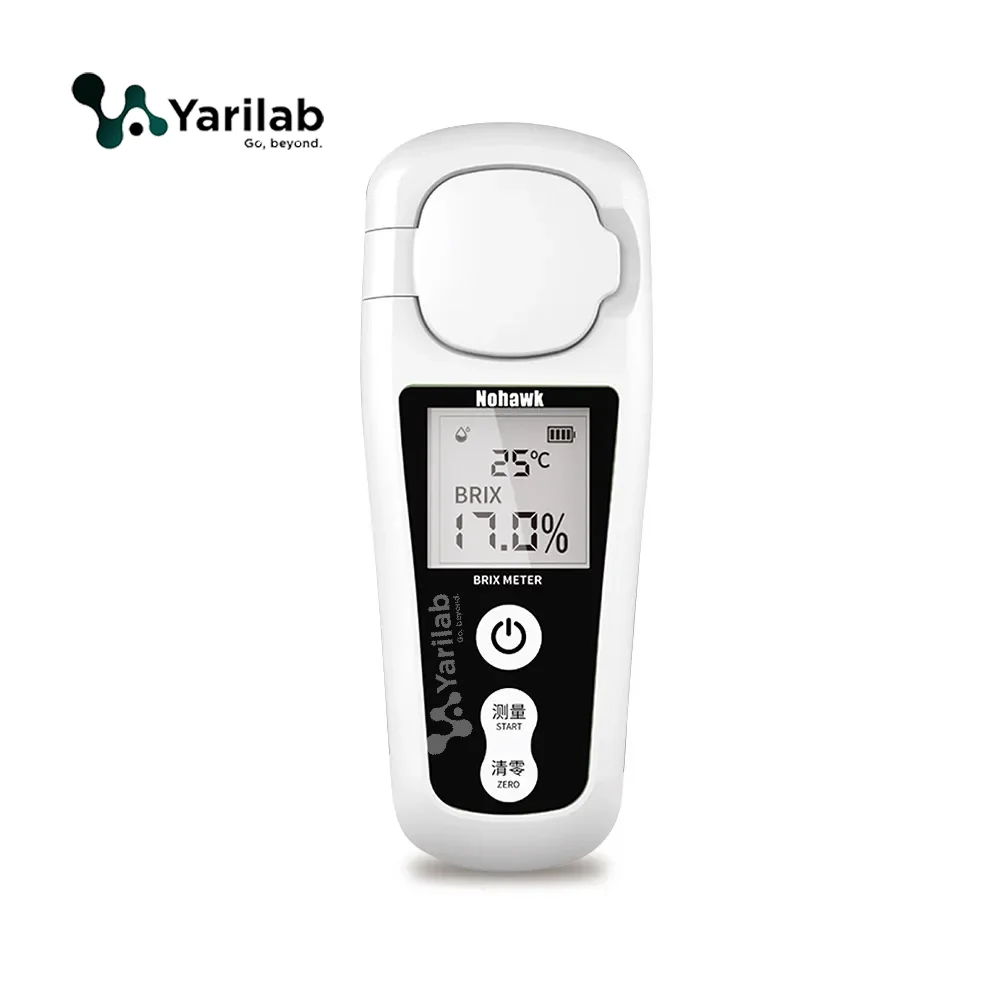 Refractomètre numérique rechargeable  Brix 0-55%, testeur Brix, jus de fruits, boissons, Instrument de mesure du contenu du sucre Nohawk®
