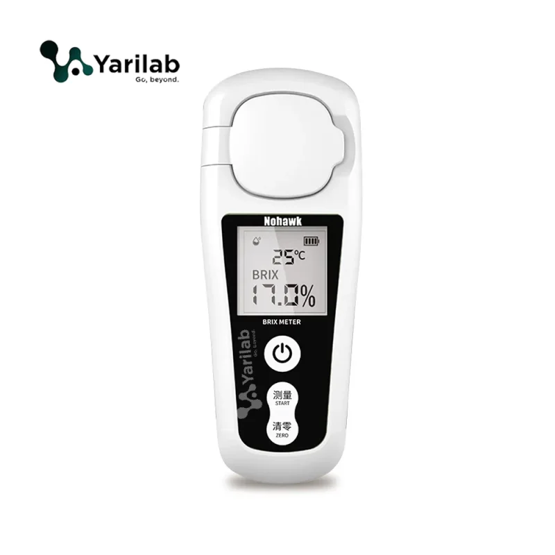 Refractomètre numérique rechargeable  Brix 0-55%, testeur Brix, jus de fruits, boissons, Instrument de mesure du contenu du sucre Nohawk®