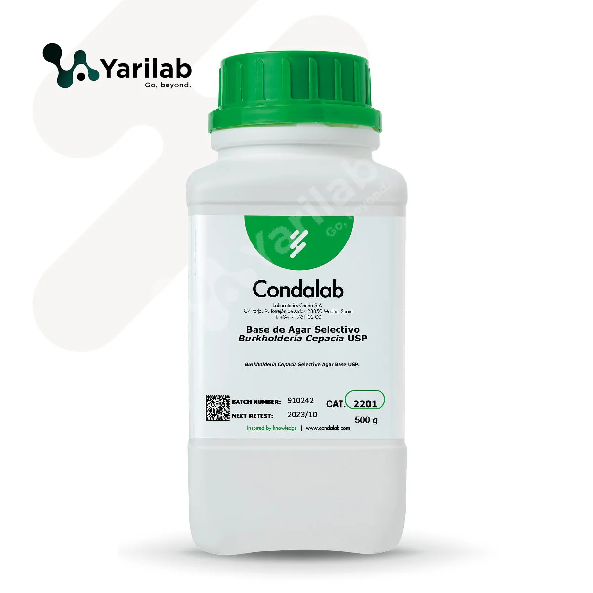 TSB Medium (Tryptone Soya Broth) (500g) Condalab®