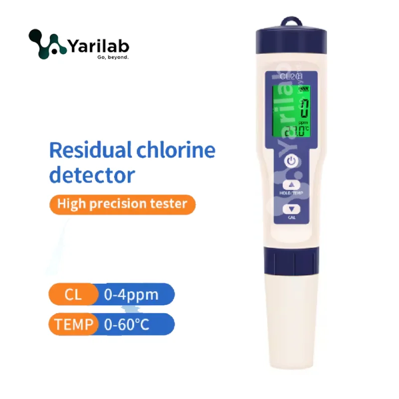 Appareil de mesure 2en1 (Chlore, Température) Yieri®